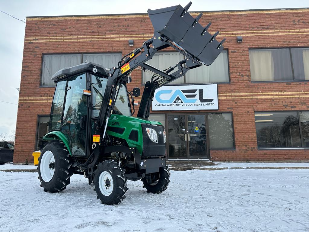 Tractor Loader with Cab
