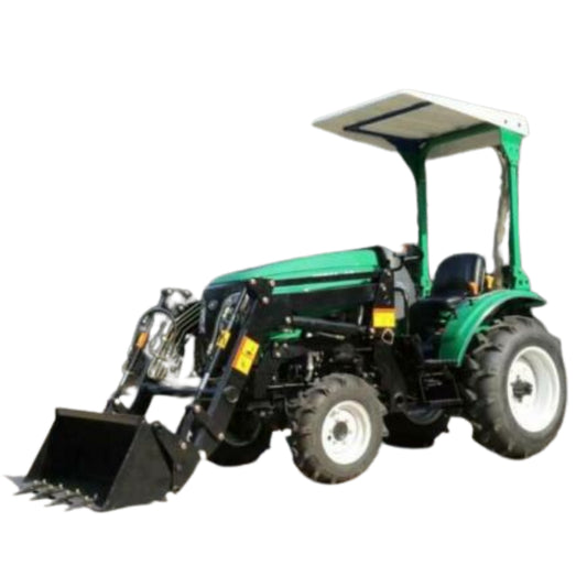 Tracteur et chargeur avec moteurs Perkins