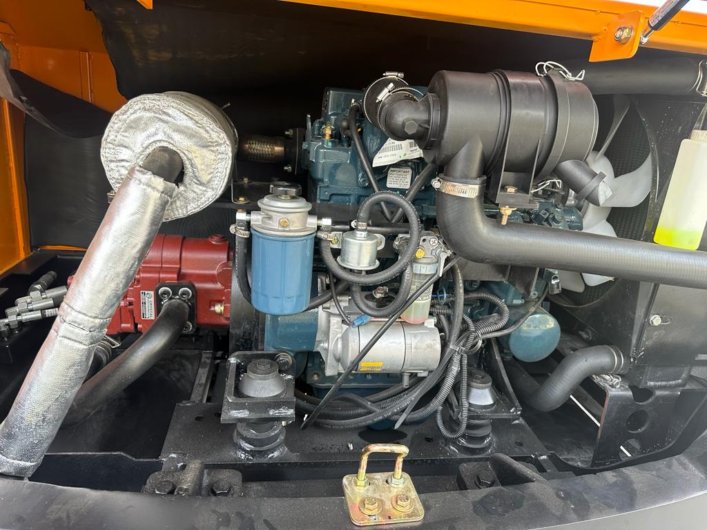 Minibagger 3,5 t, Schwenkausleger, hydraulischer Daumen und Klimaanlage/Heizung inklusive (EX35KB-B)