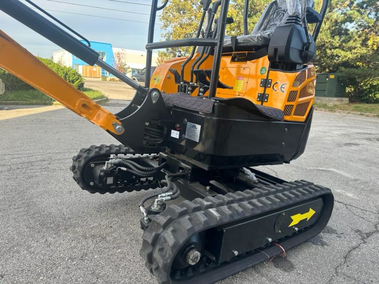 Minibagger 1,8 Tonnen mit Kubota/Yanmar-Motor, hydraulischem Daumen- und Schwenkausleger (EX18KB)