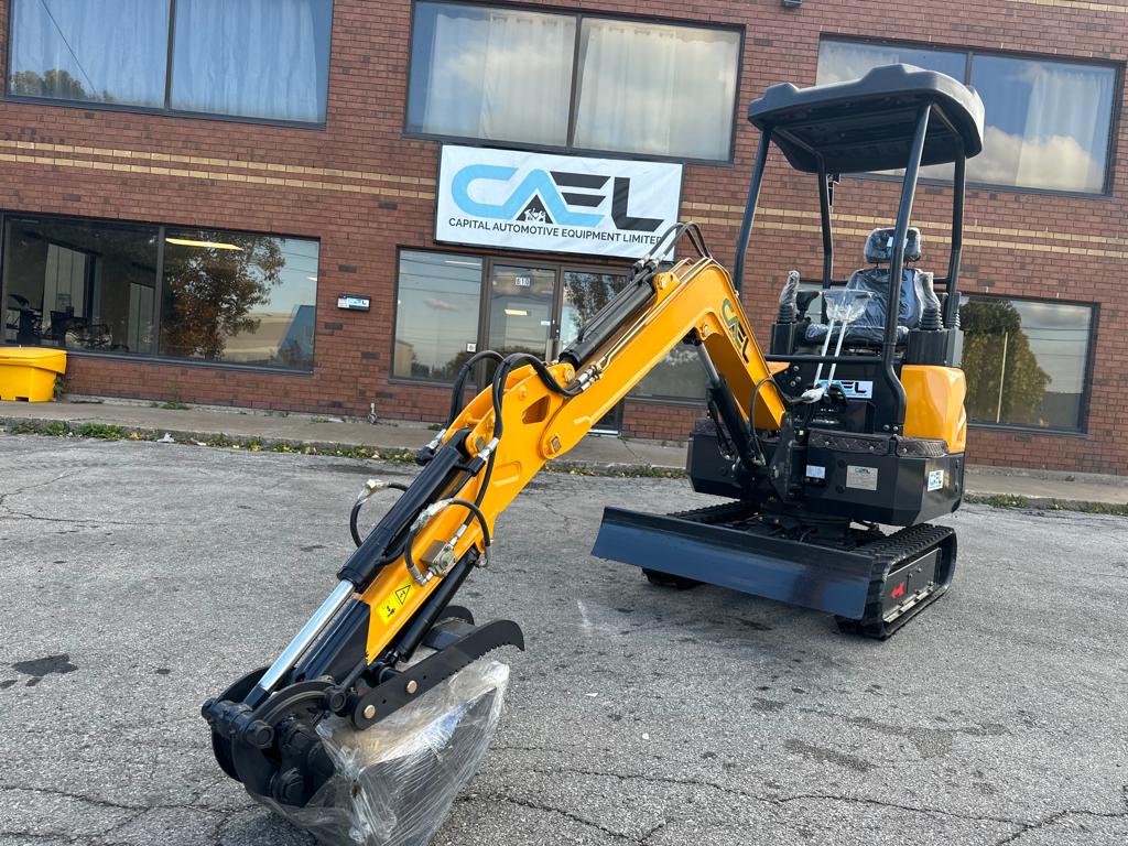 Minibagger 2T mit Kubota/Yanmar-Motor, hydraulischem Daumen- und Schwenkausleger (EX20KB-Y)