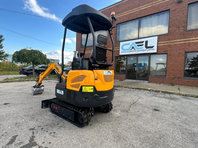Minibagger 2T mit Kubota/Yanmar-Motor, hydraulischem Daumen- und Schwenkausleger (EX20KB-Y)