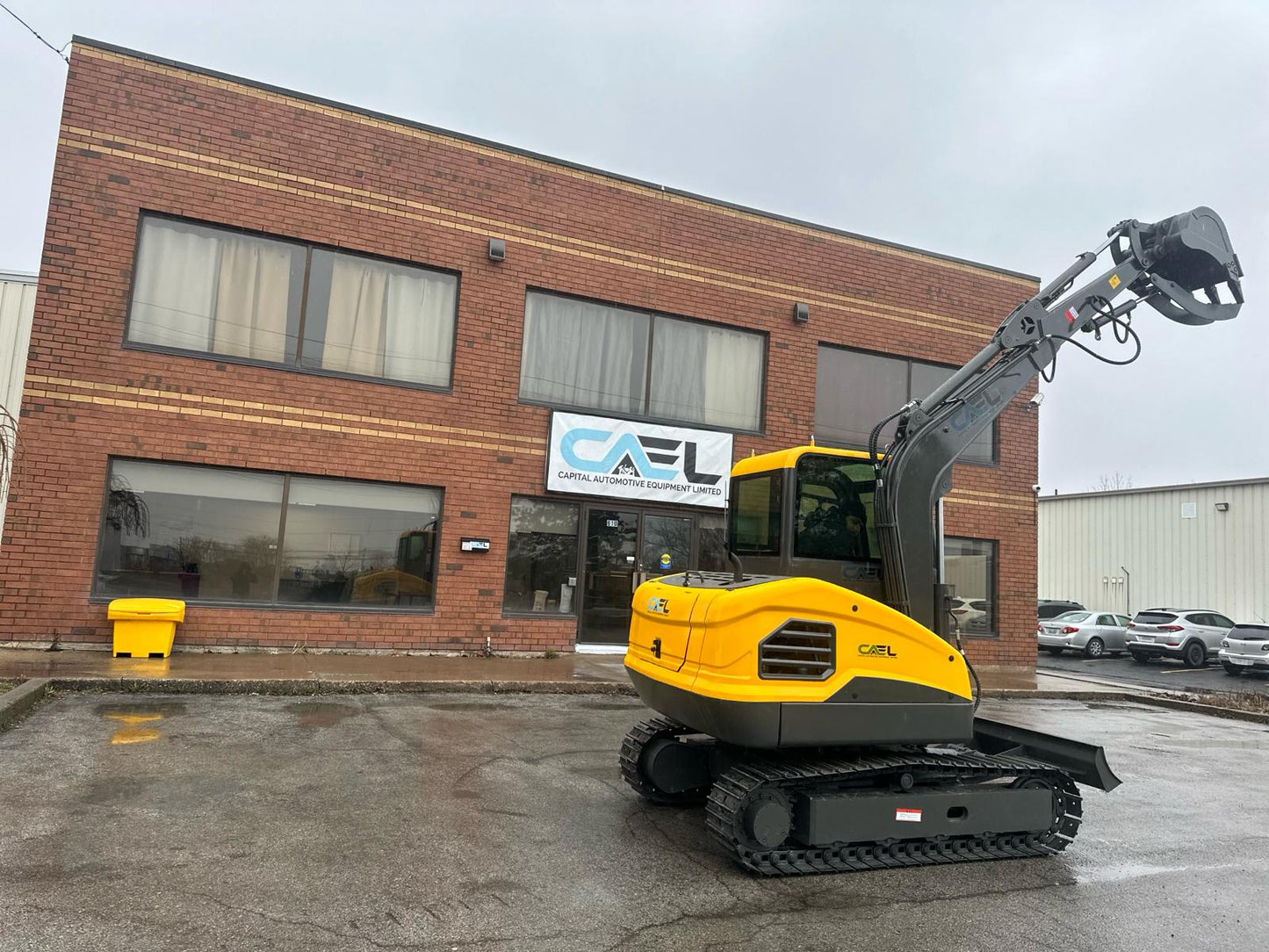 Mini Excavator 4 ton with Kubota/Yanmar engine with cab
