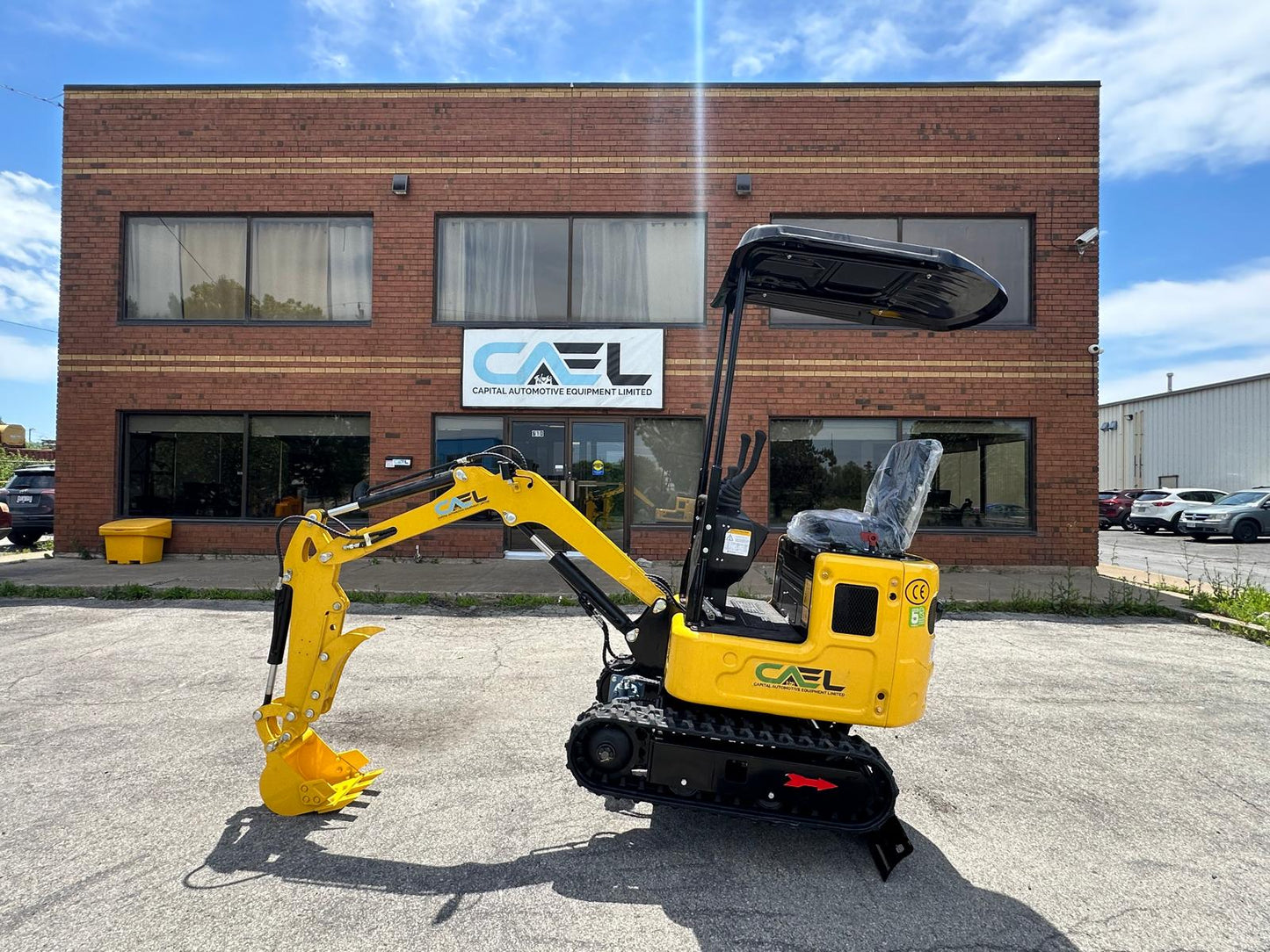 Mini Excavator 1T with Briggs & Stratton engine (EX1BS-New)