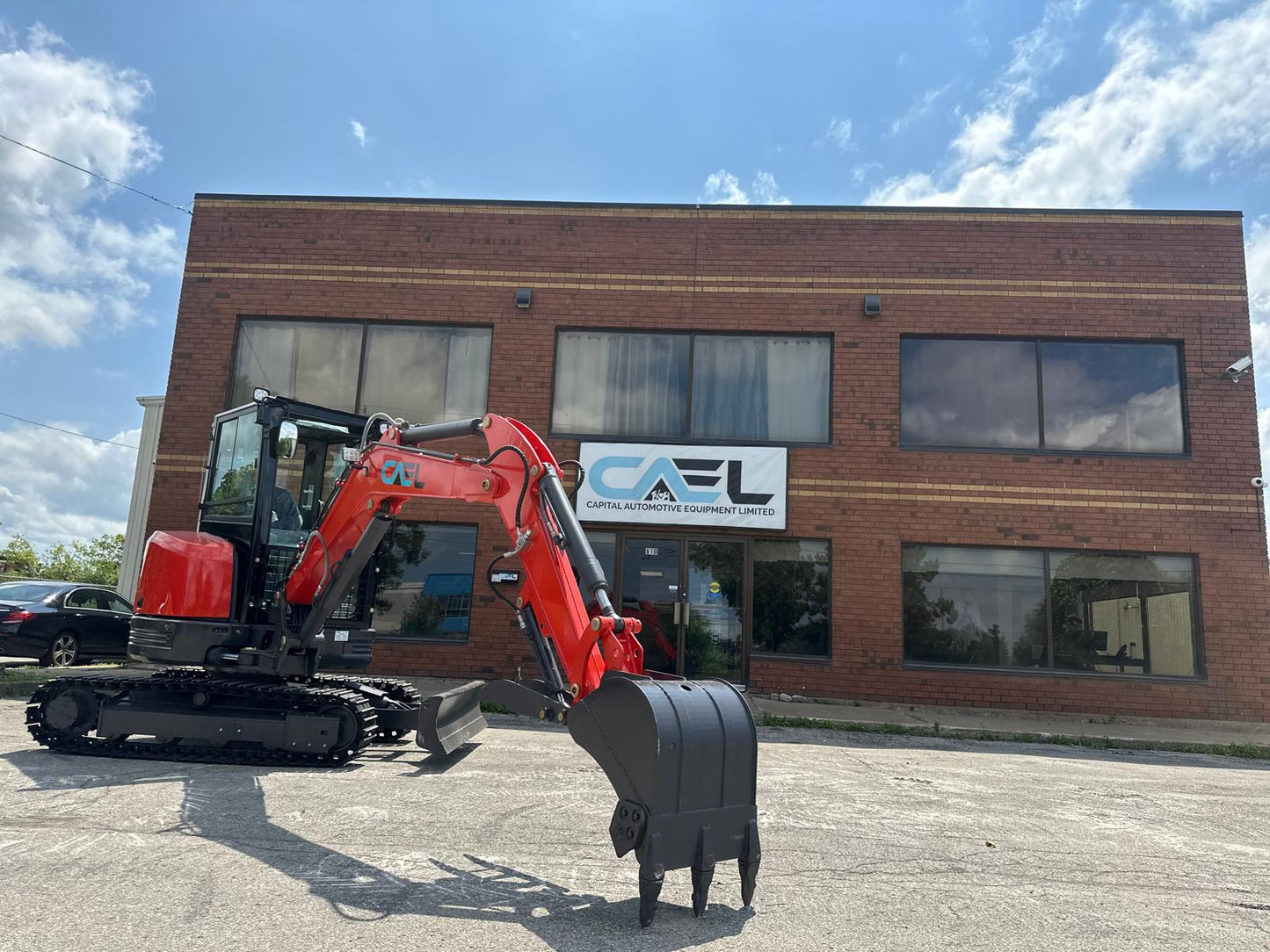 CAEL 4 ton zero turn Excavator hydraulic thumb & swing boom (EX4ZT-KB)