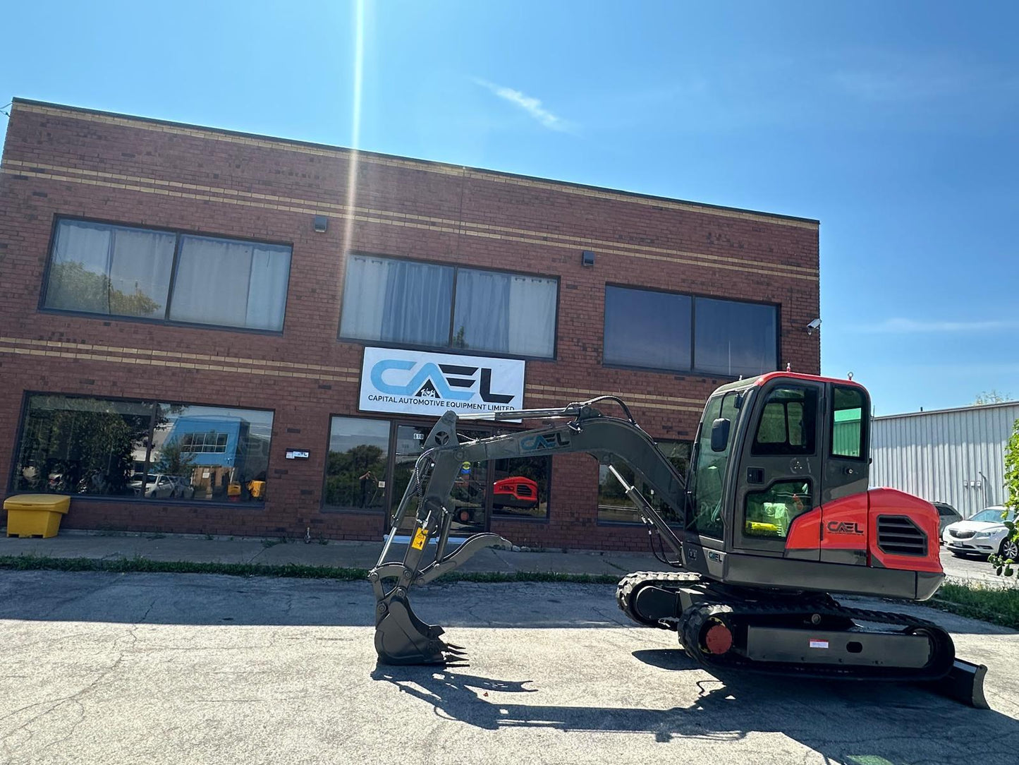 Mini Excavator 4 ton with Kubota/Yanmar engine with cab