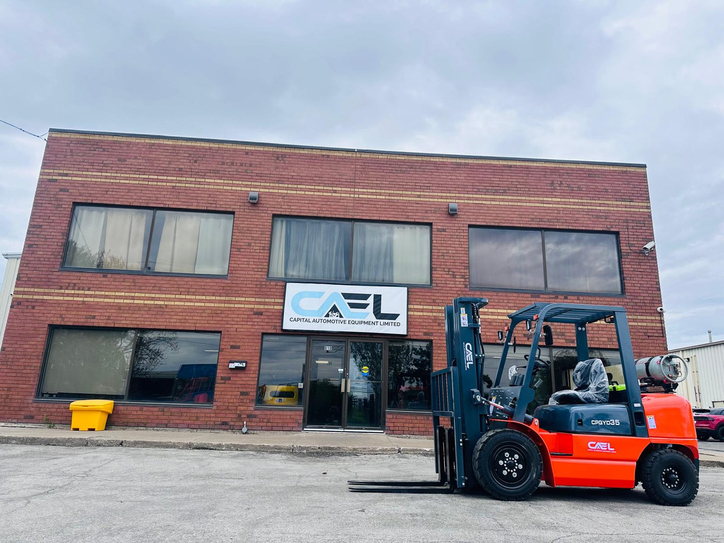 CAEL Forklift LPG 3 Ton with 3 stage side shift