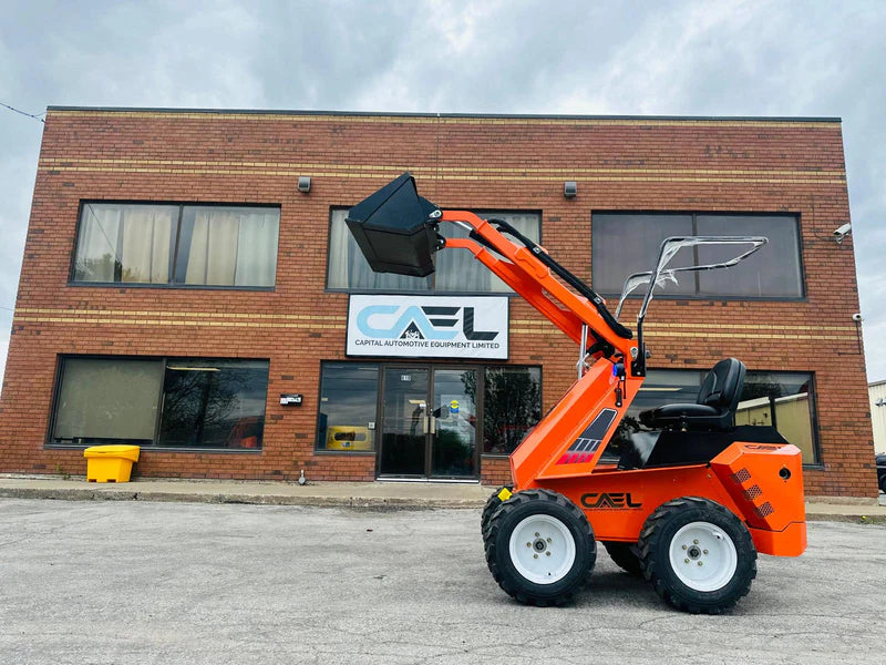 Mini chargeuse sur pneus avec chargeuse compacte