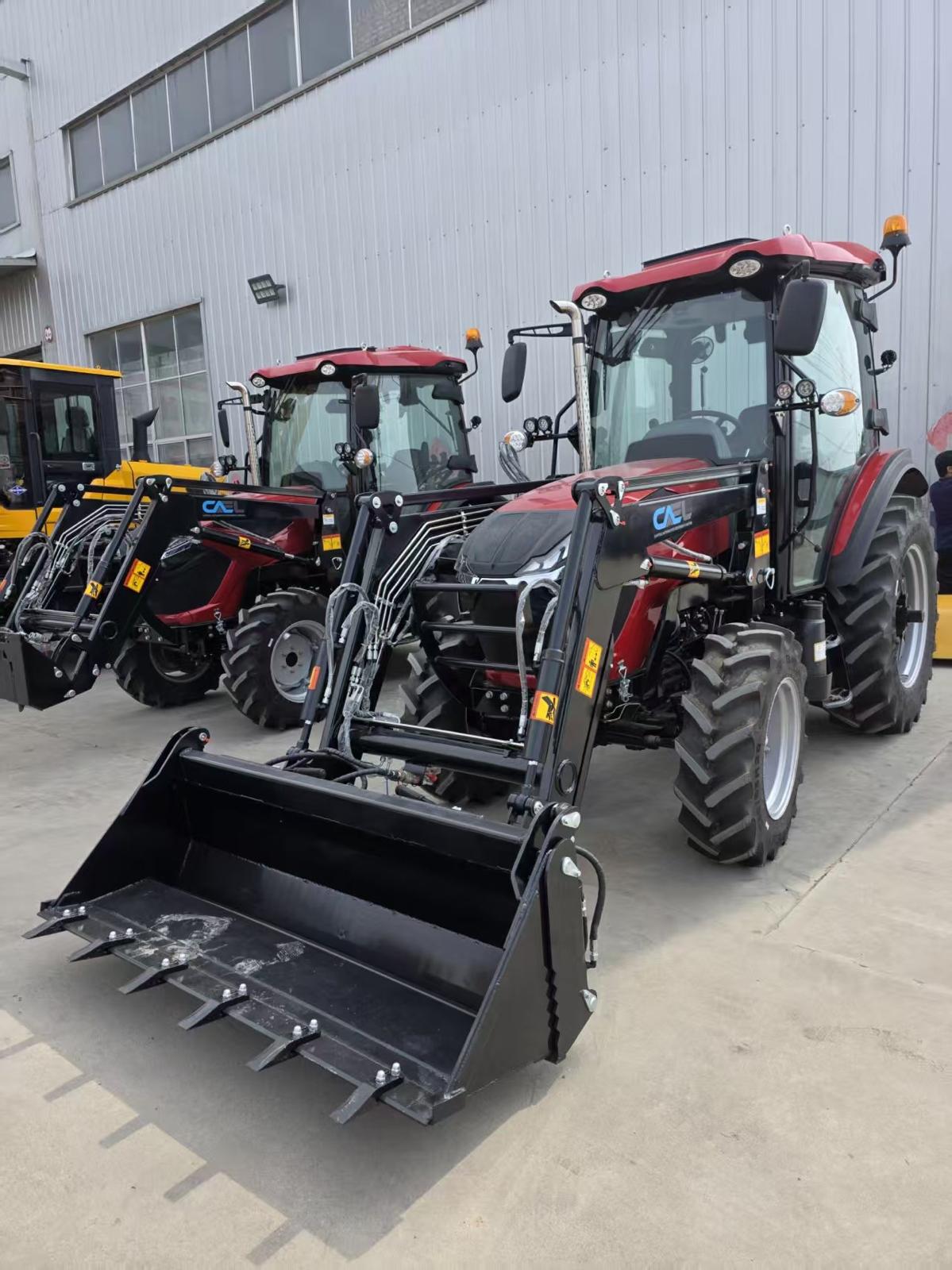 Tractor Loader with Cab 75 HP