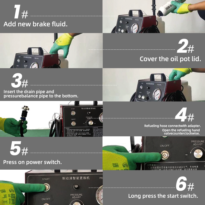 Cael Portable Electric Brake Fluid Changer Machine CAEL-ED600