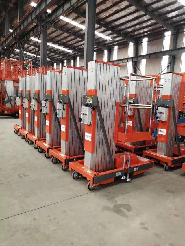Electric Aerial Mobile Man Lift Scissor Lift Aerial Lift Leader 6M