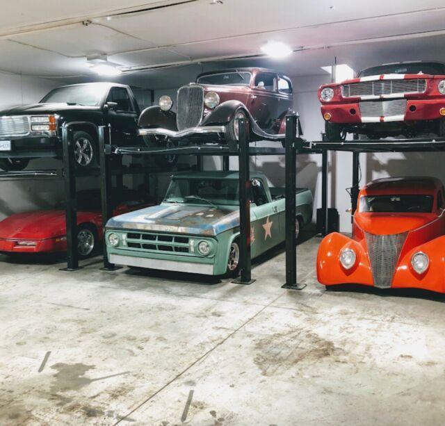 Four-Post Car Parking Lift (10000LBS)