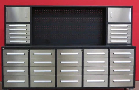CAEL 10 FT Tool Bench with 30 Drawers