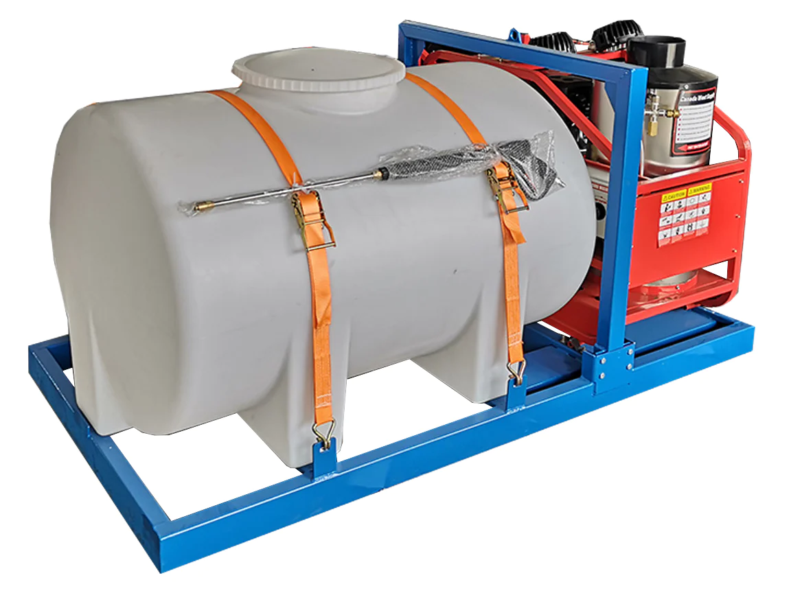 Hot Pressure Washer with Water Tank