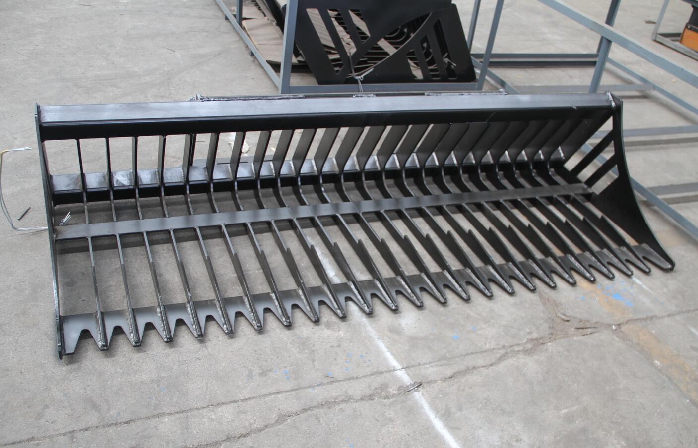 CAEL Rock Bucket for Skid Steer