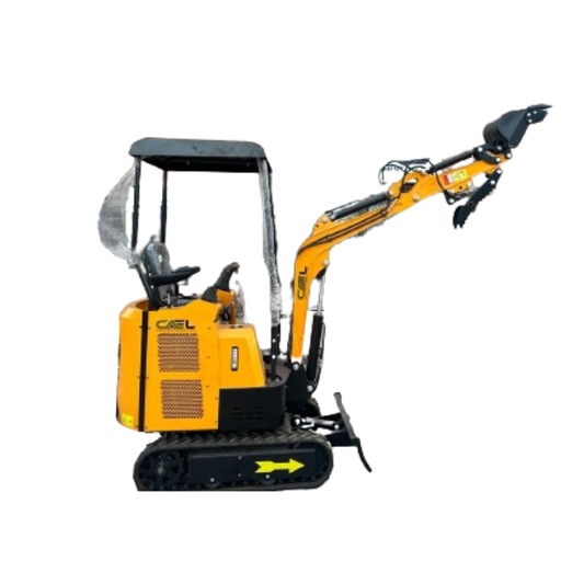 Mini-pelle 1,5 tonne avec moteur Kubota Pouce hydraulique (EX15KB)