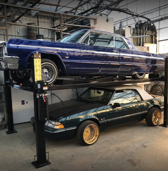Four-Post Car Parking Lift (10000LBS)