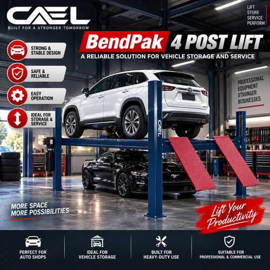 BendPak 4 Post Lift: A Reliable Solution for Vehicle Storage and Service