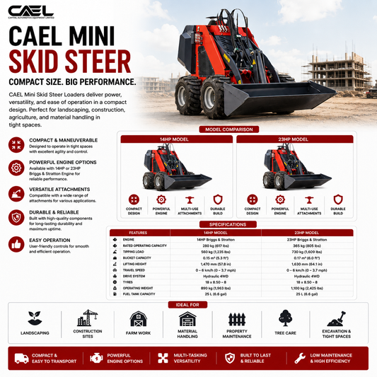 CAEL Mini Skid Steers