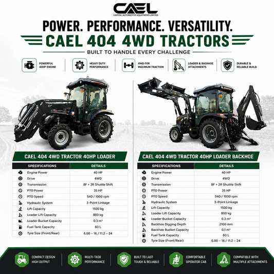 CAEL 404 4WD Tractors