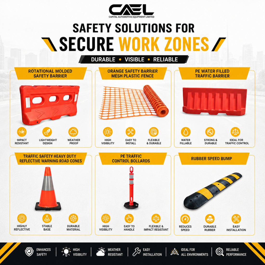 CAEL Traffic Safety Equipment