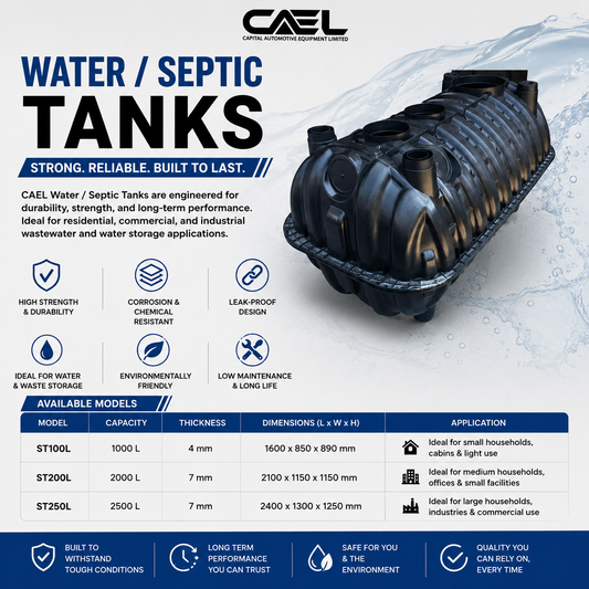 CAEL Water Septic Tanks