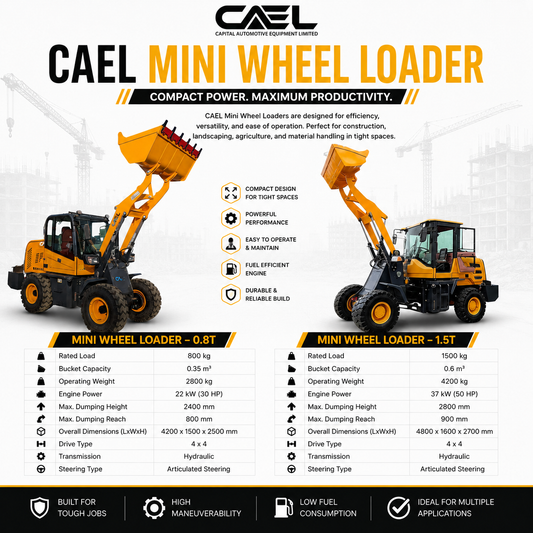 CAEL Mini Wheel Loaders