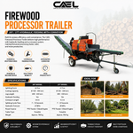 CAEL Firewood Processor Trailer