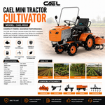 CAEL Mini Tractor Cultivator
