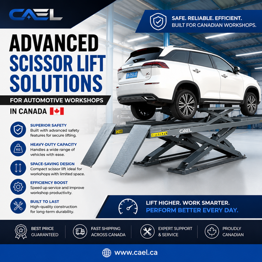 Advanced Scissor Lift Solutions for Automotive Workshops in Canada