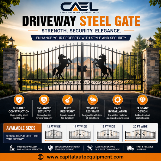 Driveway Steel Gates: Durable, Stylish, and Built for Long-Term Security