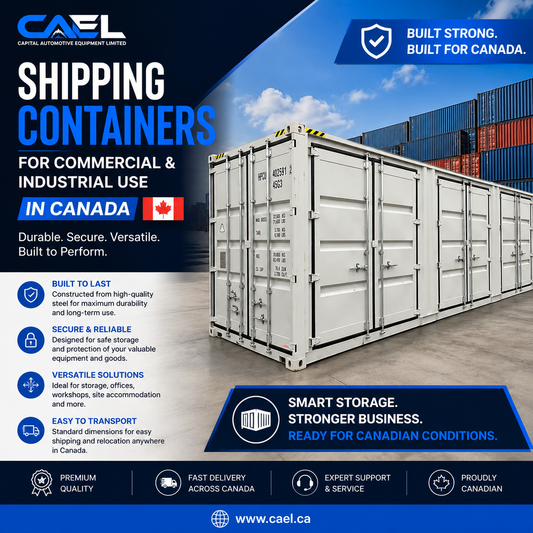 Shipping Containers for Commercial and Industrial Use in Canada