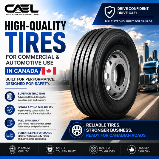 High-Quality Tires for Commercial and Automotive Use in Canada