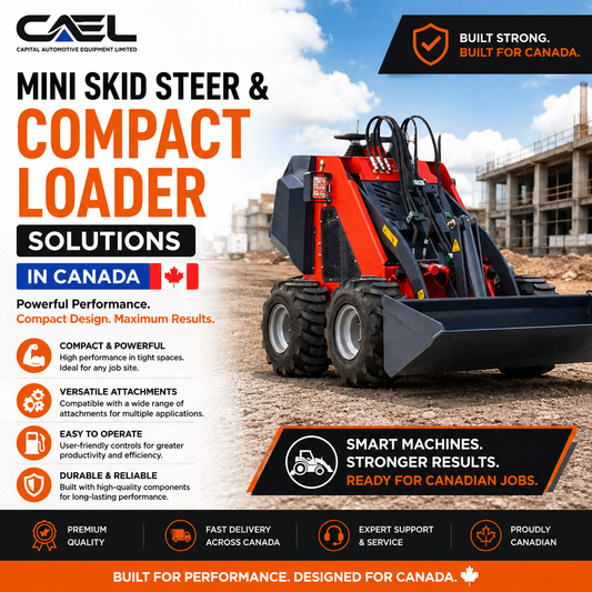Mini Skid Steer and Compact Loader Solutions in Canada