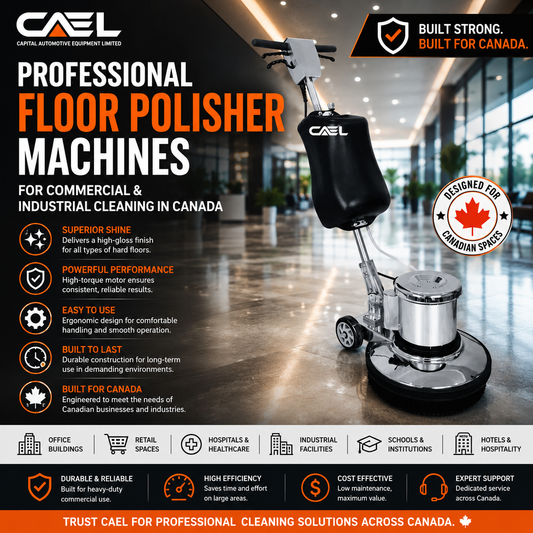 Professional Floor Polisher Machines for Commercial and Industrial Cleaning in Canada