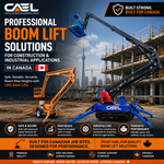 Professional Boom Lift Solutions for Construction and Industrial Applications in Canada