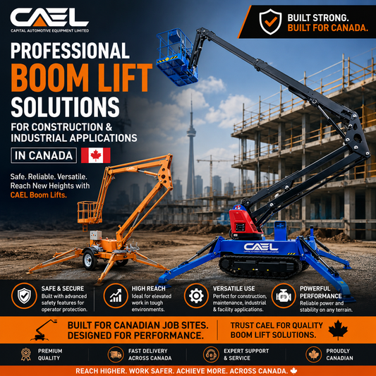 Professional Boom Lift Solutions for Construction and Industrial Applications in Canada