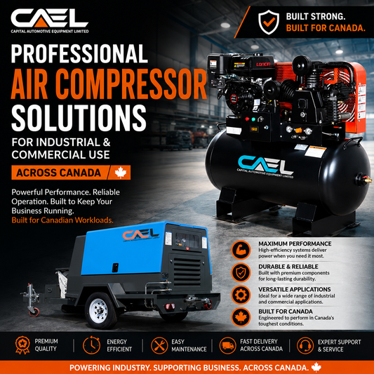 Professional Air Compressor Solutions for Industrial and Commercial Use in Canada