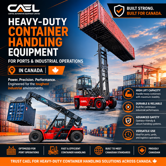 Heavy-Duty Container Handling Equipment for Ports and Industrial Operations in Canada