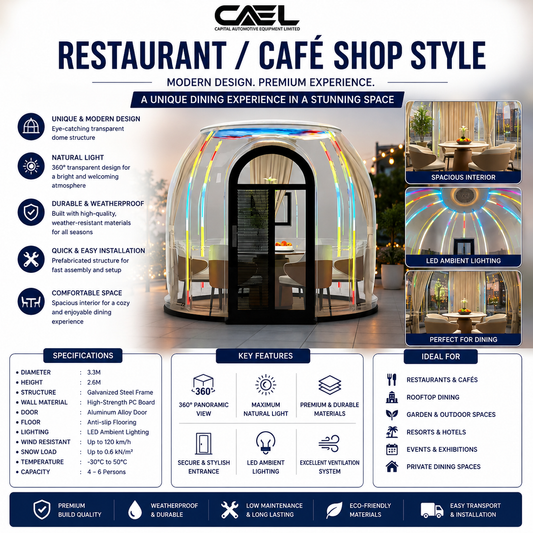 CAEL Restaurant/Café Shop Style: Mobile Food Business Powerhouse