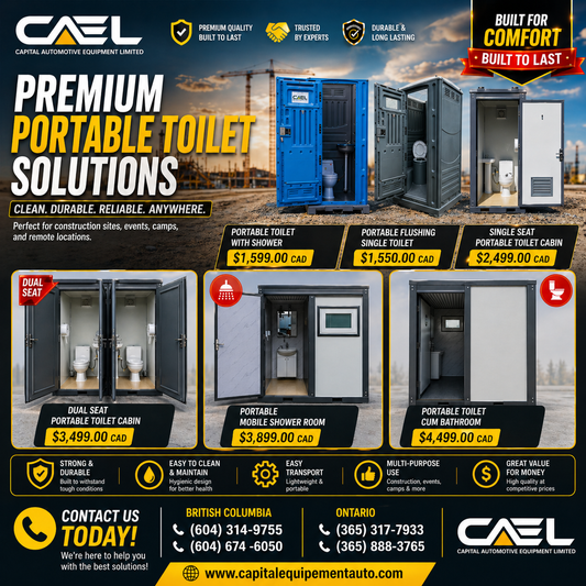 CAEL Premium Portable Toilet Solutions for Modern Worksites and Outdoor Spaces