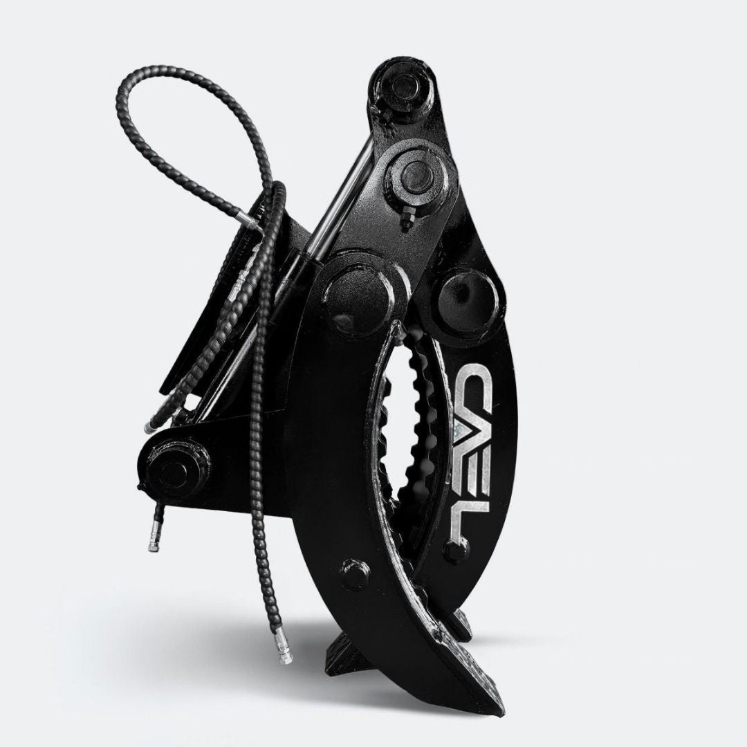 Excavator Non Rotating Hydraulic Grapples