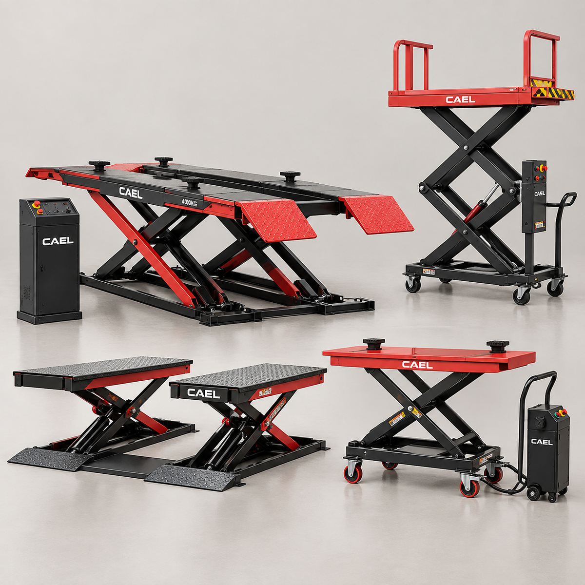 Alignment Scissor Lift Hoist – 9000 lbs