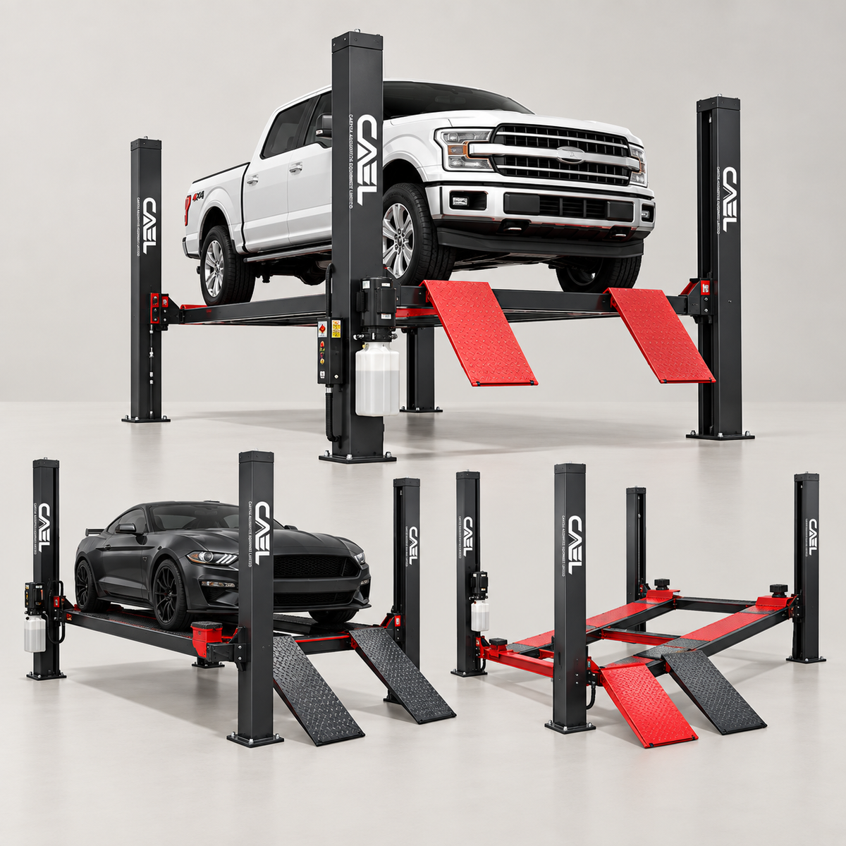 Four-Post Car Parking Lift 9000LBS
