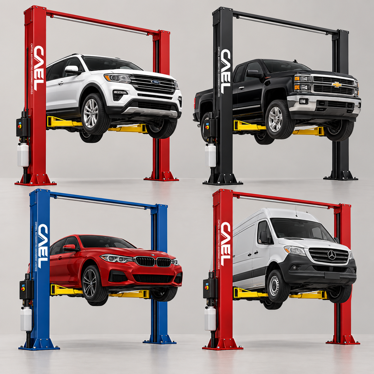 Two-Post Clear Floor Lift (14000)