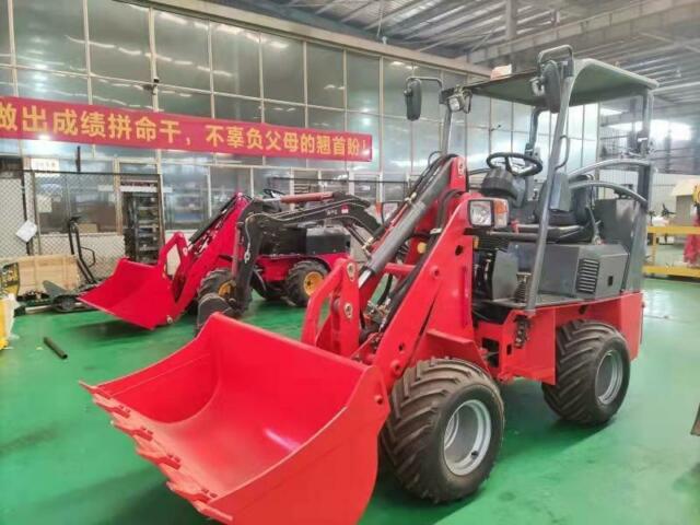 0.6 Ton Mini Wheel Loader with Kubota engine