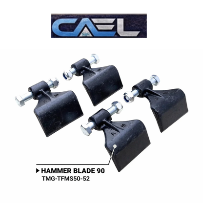 CAEL EFGCH-155 60" Hydraulic Side Shift PTO Tractor Flail Mower – Heavy Duty Grass & Brush Cutter for 30–40 HP Tractors