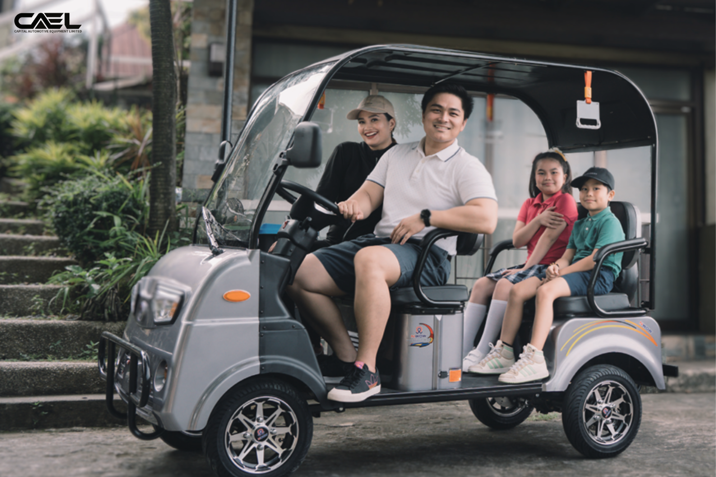 CAEL-GC4 – 4-Seater Electric Golf Cart