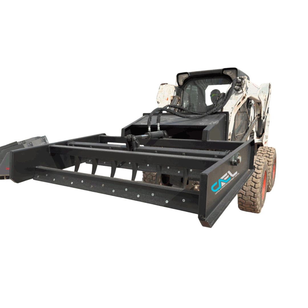 Skid Steer 72″ Hydraulic Box Blade Grader Leveler Attachment HDBXGD7