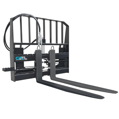 CAEL Skid Steer Hydraulic Pallet Forks  48-Inch